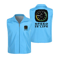 Thumbnail for Speed Is Life Designed Thin Style Vests