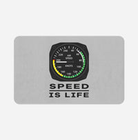 Thumbnail for Speed Is Life Designed Bath Mats