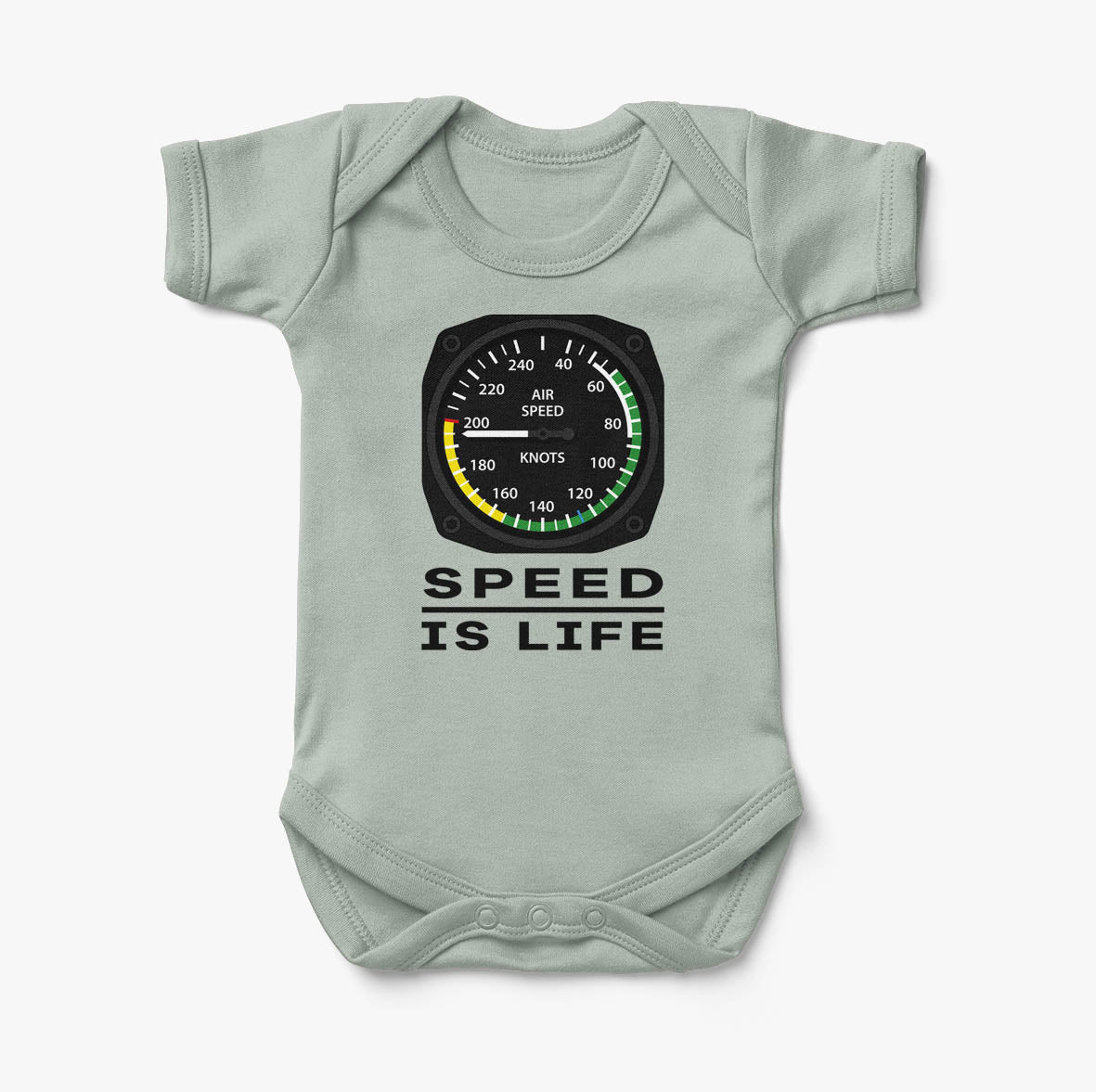 Speed Is Life Designed Baby Bodysuits