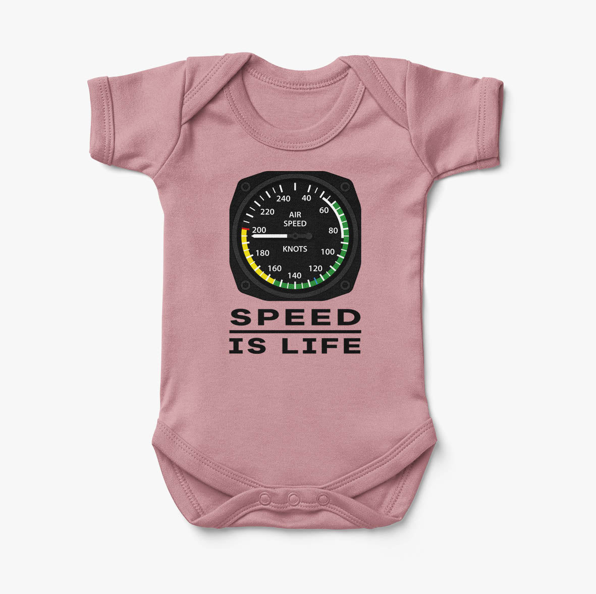 Speed Is Life Designed Baby Bodysuits
