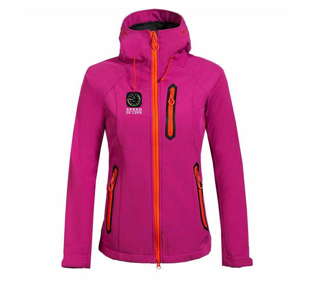 Speed Is Life Designed "Women" Polar Jackets