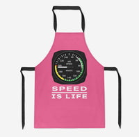 Thumbnail for Speed Is Life Designed Kitchen Aprons