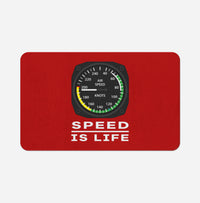 Thumbnail for Speed Is Life Designed Bath Mats