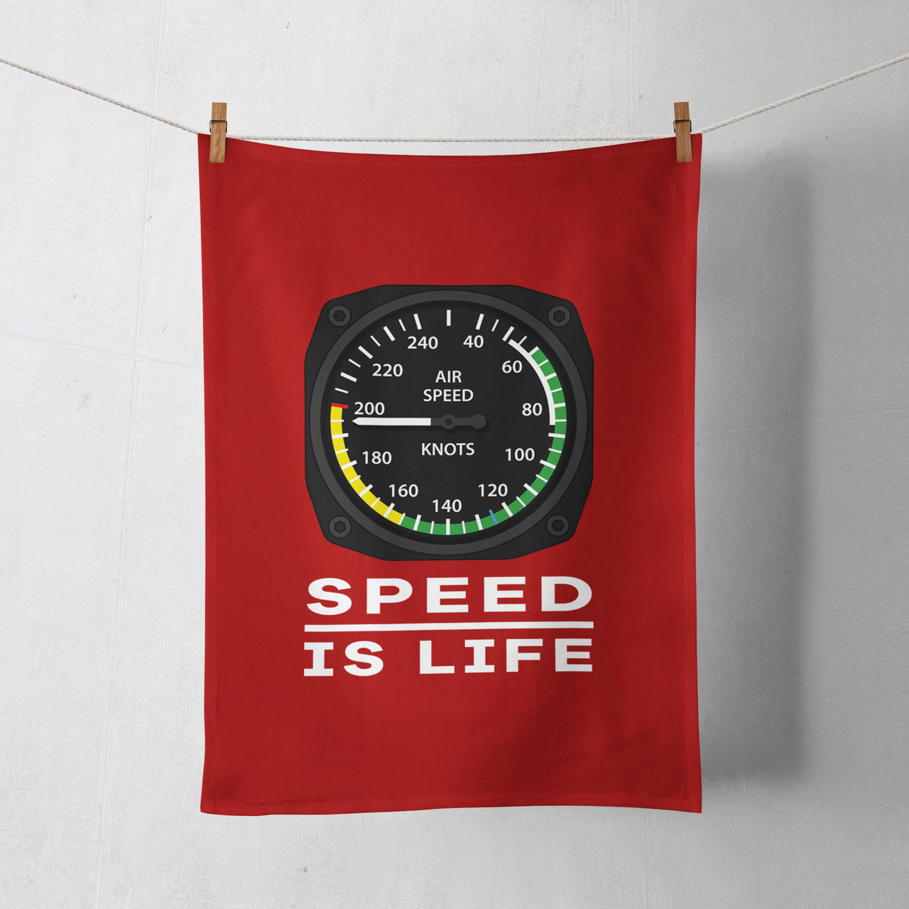 Speed Is Life Designed Towels