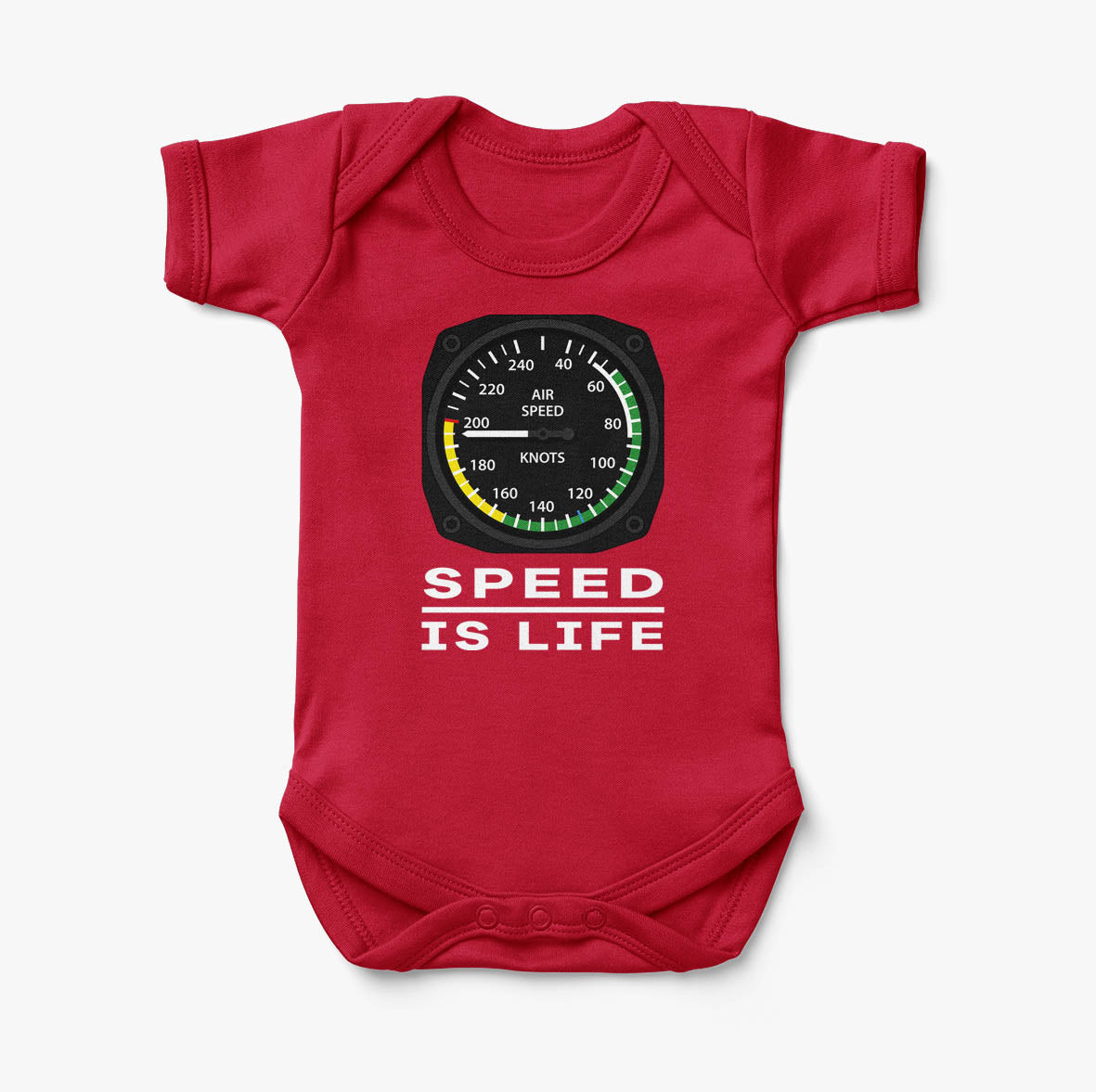 Speed Is Life Designed Baby Bodysuits
