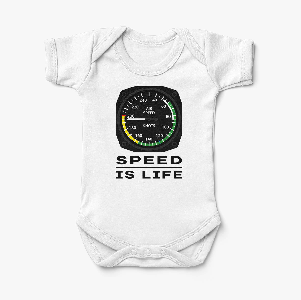 Speed Is Life Designed Baby Bodysuits