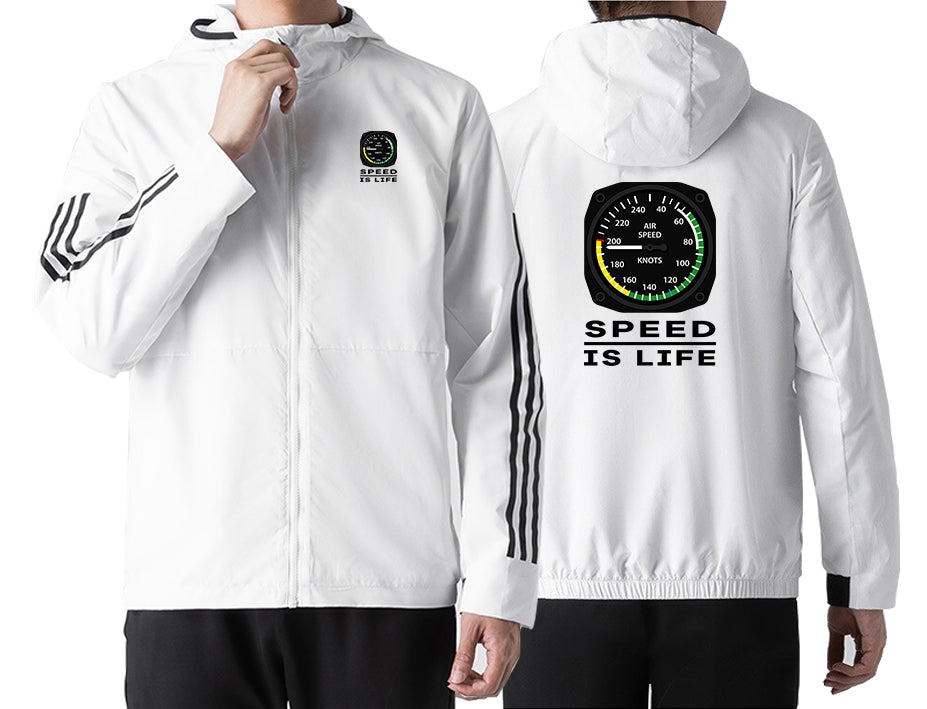 Speed Is Life Designed Sport Style Jackets