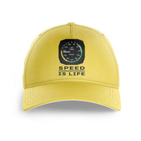 Thumbnail for Speed Is Life Printed Hats