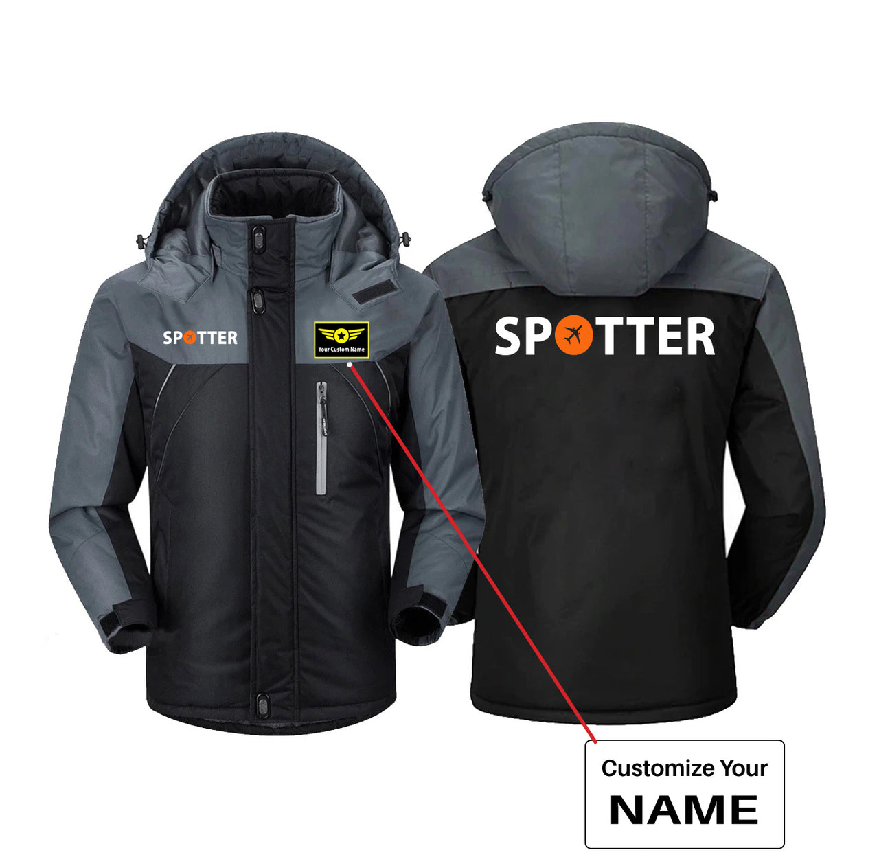 Spotter Designed Thick Winter Jackets