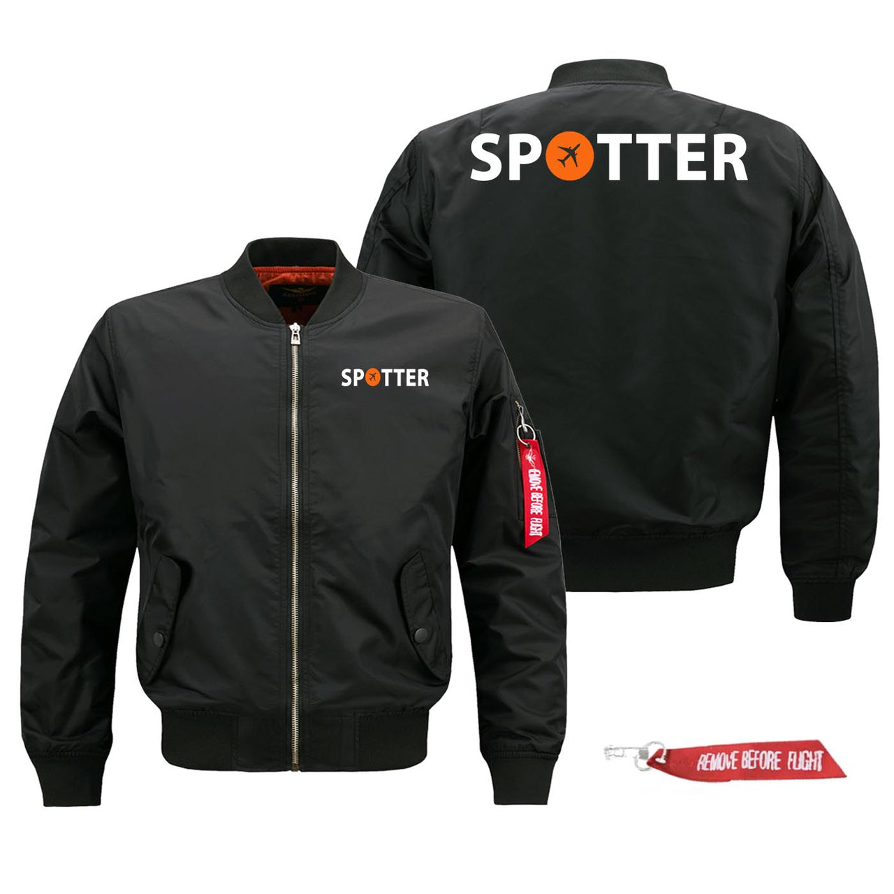 Spotter Designed Pilot Jackets (Customizable)