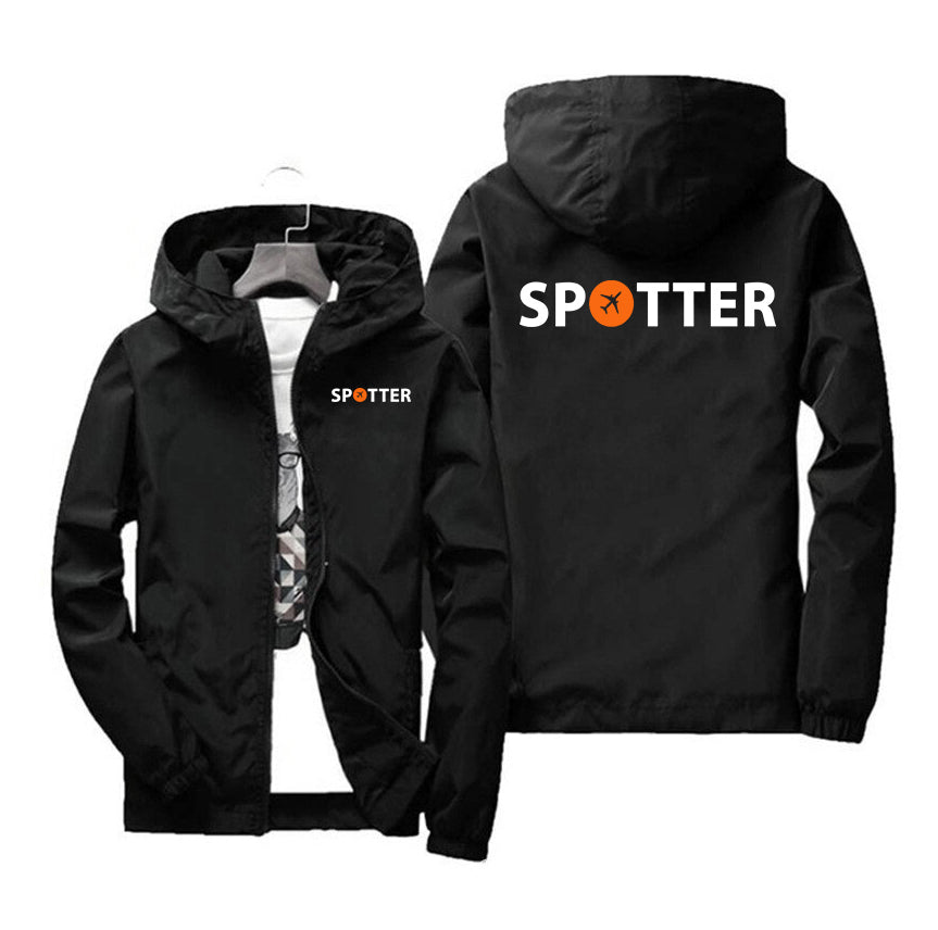 Spotter Designed Windbreaker Jackets