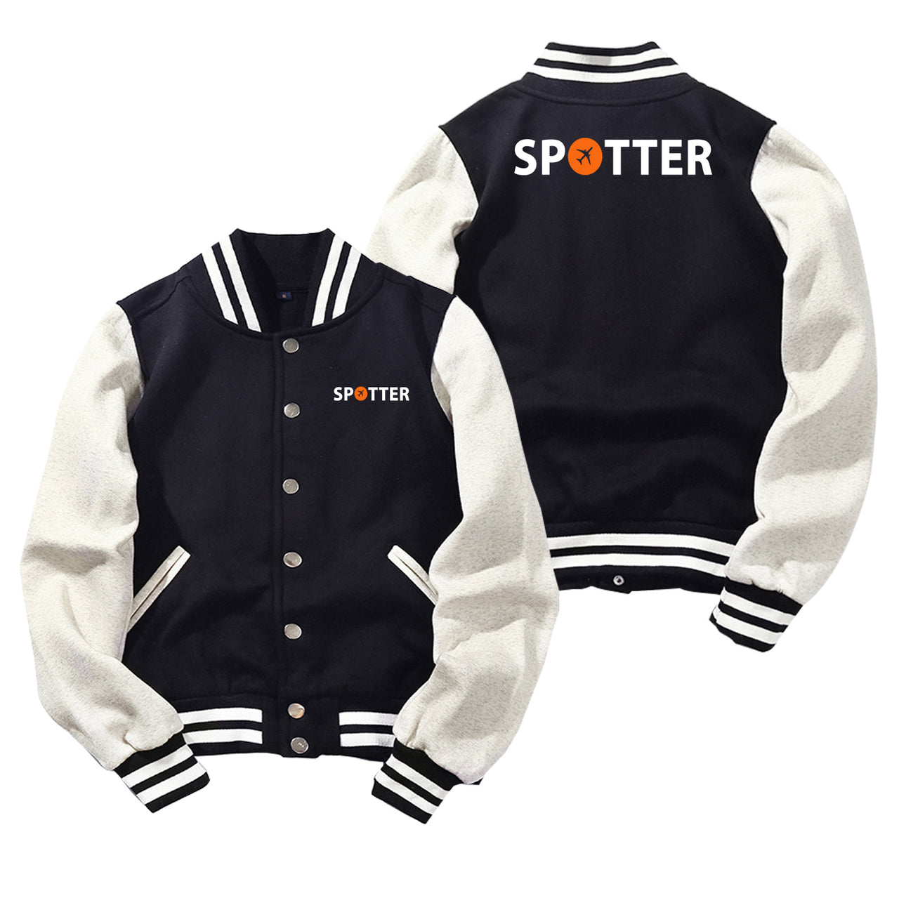 Spotter Designed Baseball Style Jackets