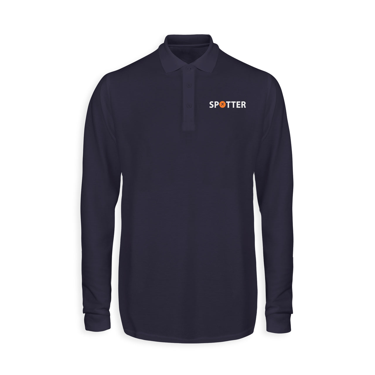 Spotter Designed Long Sleeve Polo T-Shirts