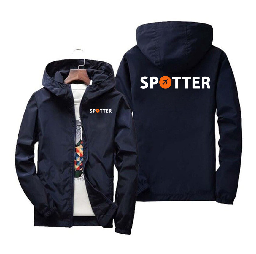 Spotter Designed Windbreaker Jackets