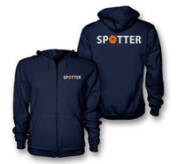 Thumbnail for Spotter Designed Zipped Hoodies