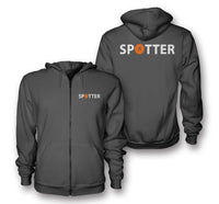 Thumbnail for Spotter Designed Zipped Hoodies
