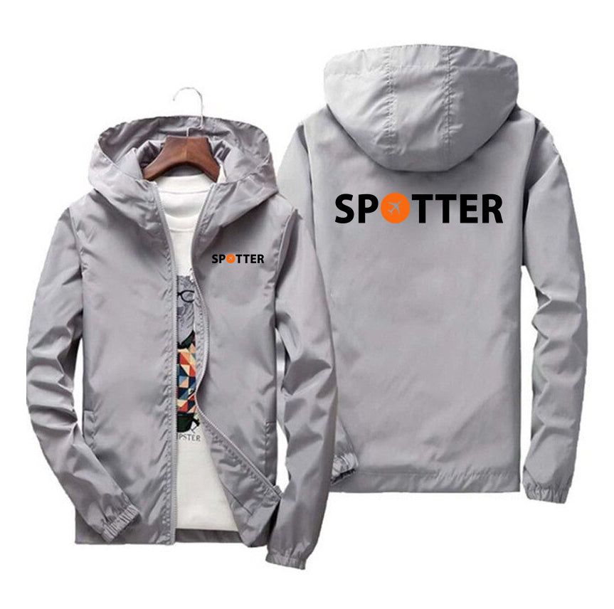 Spotter Designed Windbreaker Jackets