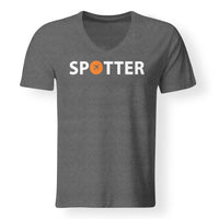 Thumbnail for Spotter Designed V-Neck T-Shirts
