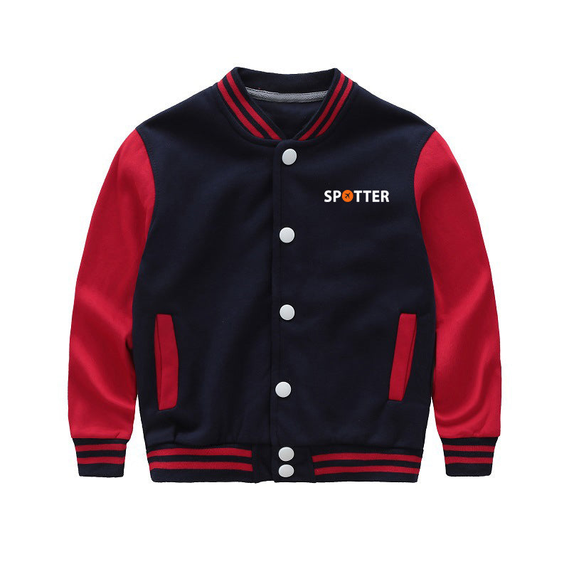 Spotter Designed "CHILDREN" Baseball Jackets