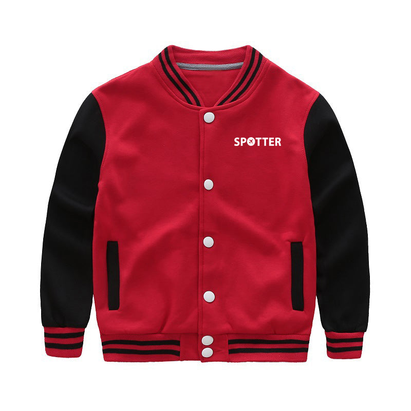 Spotter Designed "CHILDREN" Baseball Jackets