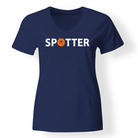 Thumbnail for Spotter Designed V-Neck T-Shirts