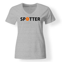 Thumbnail for Spotter Designed V-Neck T-Shirts