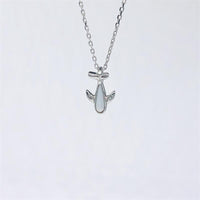 Thumbnail for 925 Silver Small Plane Necklace