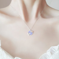 Thumbnail for 925 Silver Paper Airplane Necklaces