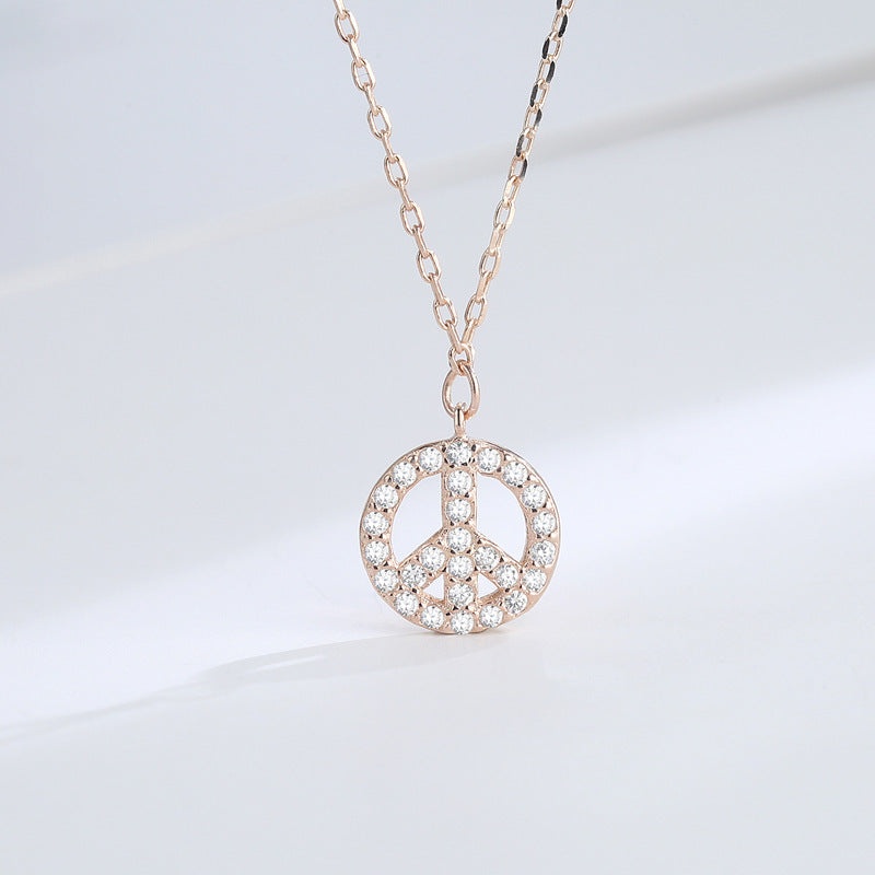 925 Silver Airplane Necklace