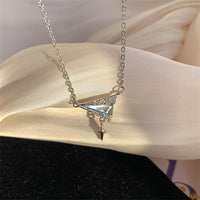 Thumbnail for Paper Airplane Shape Necklace