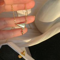 Thumbnail for Paper Airplane Shape Necklace