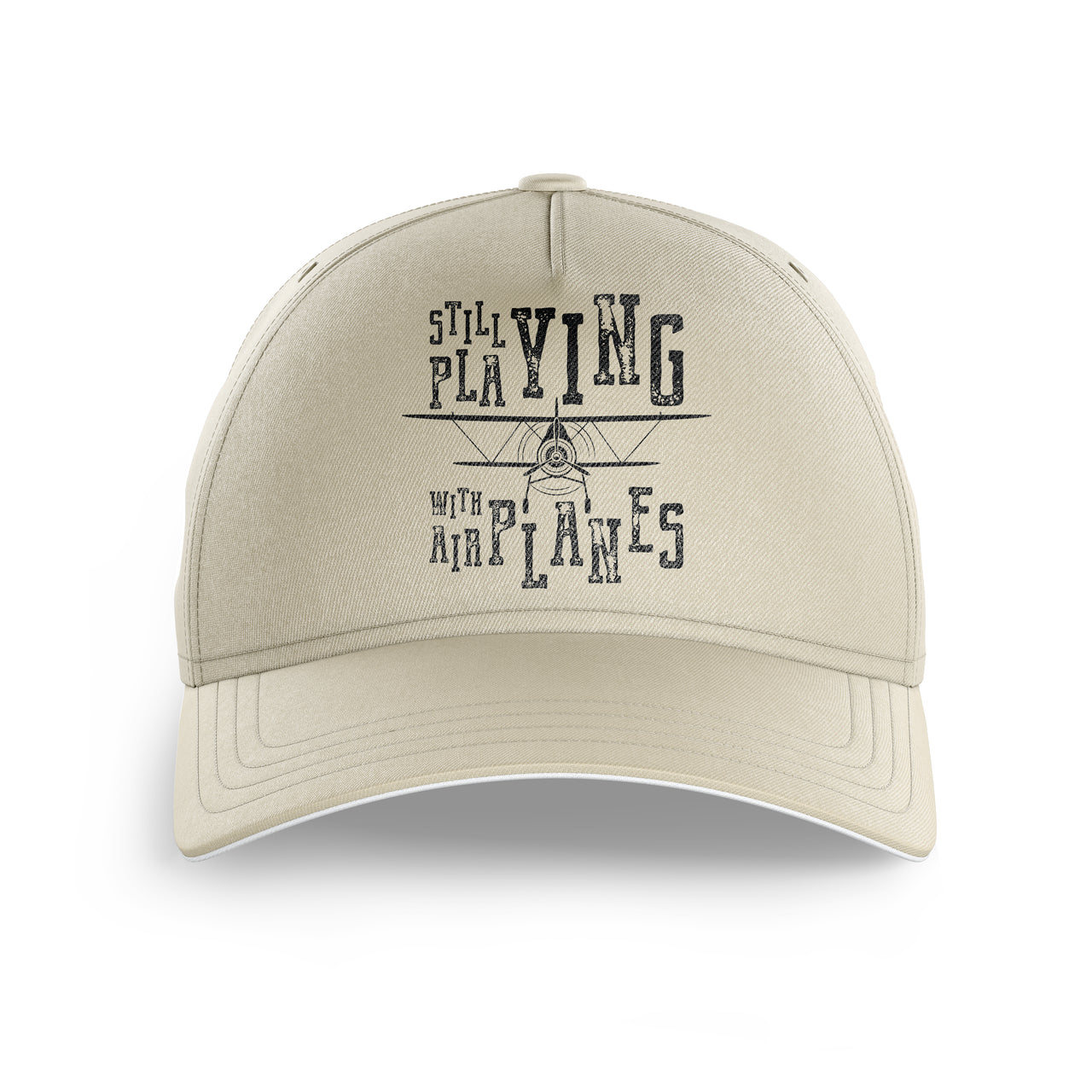 Still Playing With Airplanes Printed Hats
