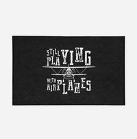 Thumbnail for Still Playing With Airplanes Designed Door Mats