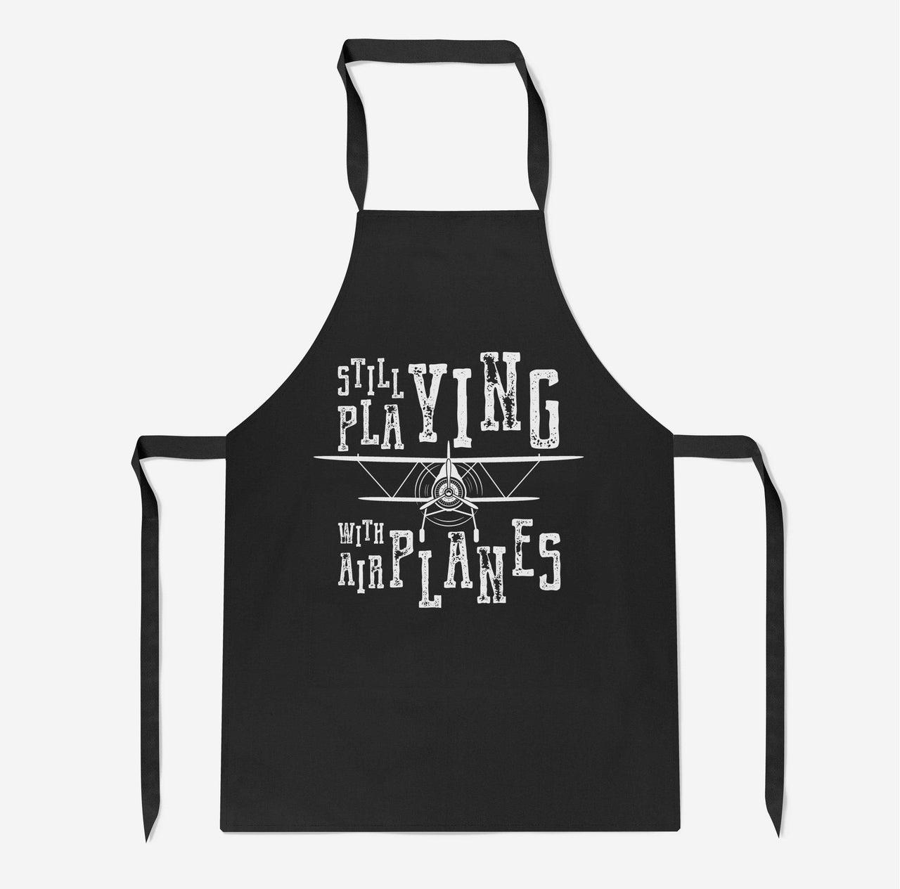 Still Playing With Airplanes Designed Kitchen Aprons
