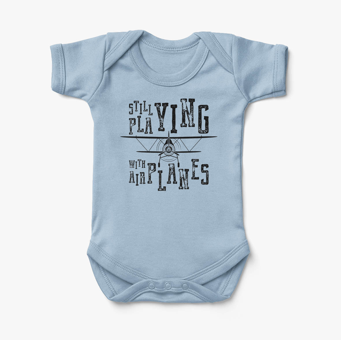 Still Playing With Airplanes Designed Baby Bodysuits