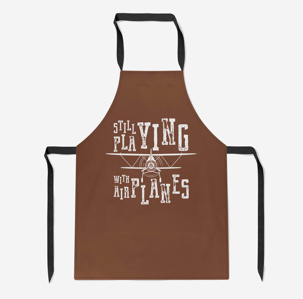 Still Playing With Airplanes Designed Kitchen Aprons