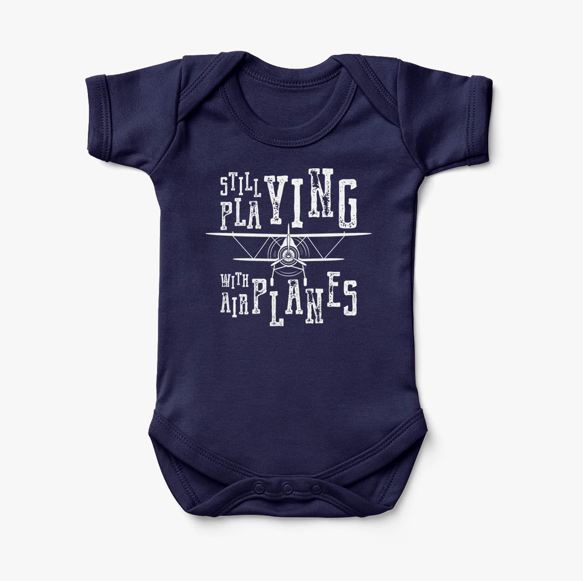 Still Playing With Airplanes Designed Baby Bodysuits