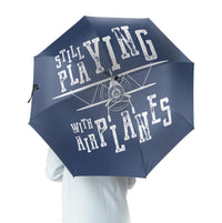 Thumbnail for Still Playing With Airplanes Designed Umbrella