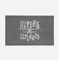 Thumbnail for Still Playing With Airplanes Designed Door Mats
