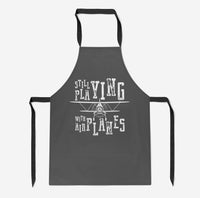 Thumbnail for Still Playing With Airplanes Designed Kitchen Aprons