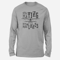 Thumbnail for Still Playing With Airplanes Designed Long-Sleeve T-Shirts