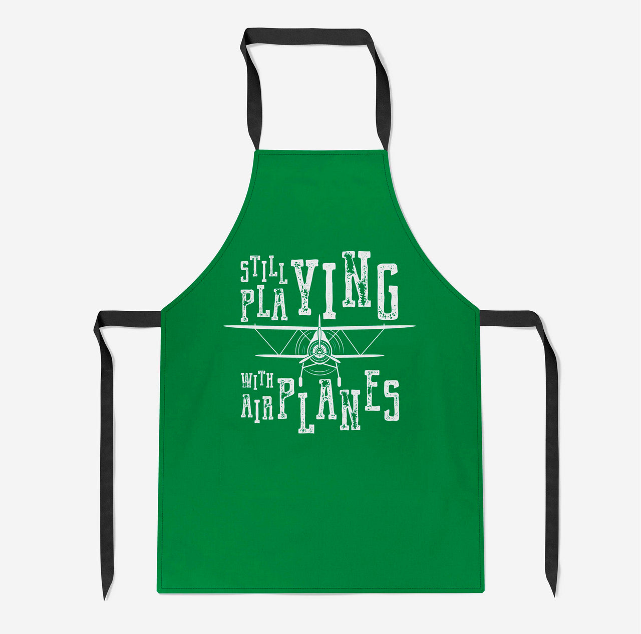 Still Playing With Airplanes Designed Kitchen Aprons
