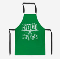 Thumbnail for Still Playing With Airplanes Designed Kitchen Aprons