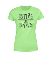 Thumbnail for Still Playing With Airplanes Designed Women T-Shirts
