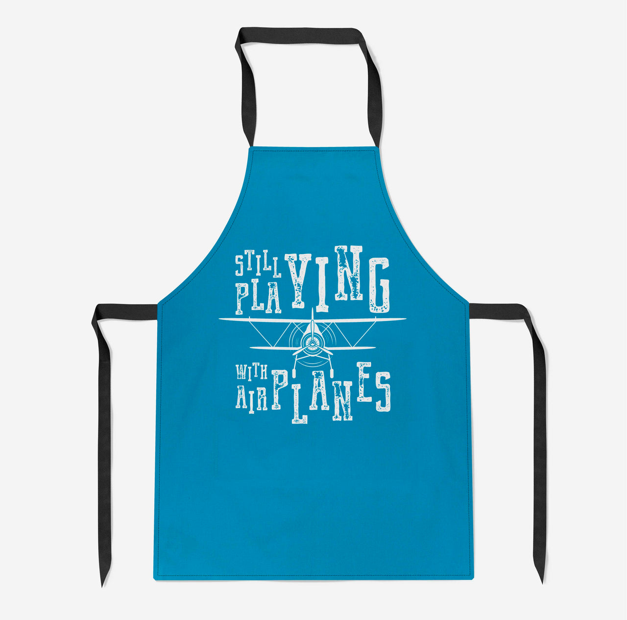 Still Playing With Airplanes Designed Kitchen Aprons