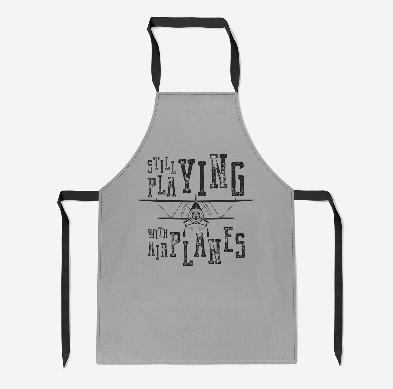 Still Playing With Airplanes Designed Kitchen Aprons