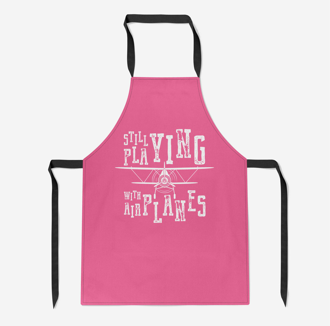 Still Playing With Airplanes Designed Kitchen Aprons