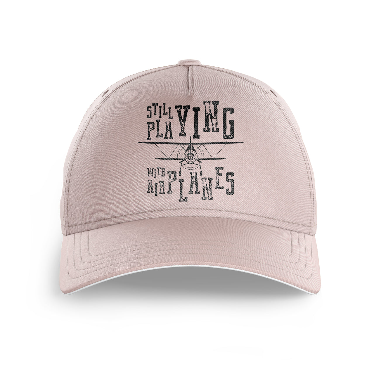 Still Playing With Airplanes Printed Hats