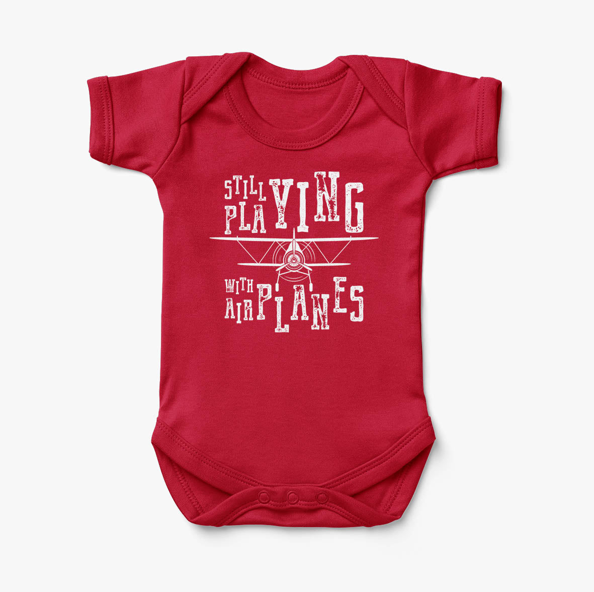 Still Playing With Airplanes Designed Baby Bodysuits