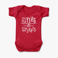 Thumbnail for Still Playing With Airplanes Designed Baby Bodysuits
